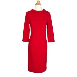 Elegant Red Women's Dress